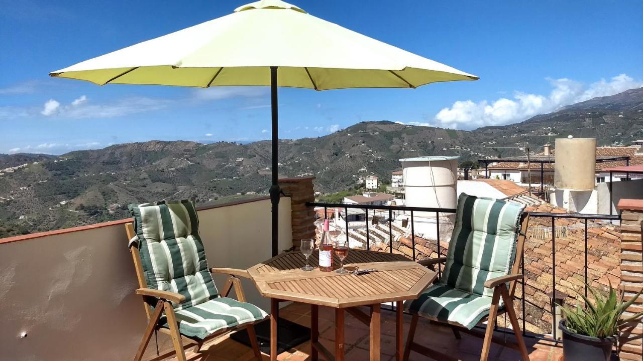 Casa Trigo Villa Cómpeta Buitenkant foto